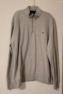 Graues Chaps/Ralph Lauren 2XLT 1/4" Zip Sweatshirt für Herren - sehr schöner Zustand! - Bild 1 von 8