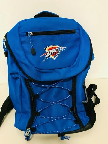 NBA Oklahoma City Thunder "Competitor" Top-Loader Backpack - Blue Cover