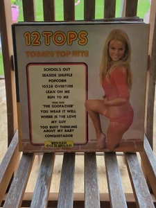 RARE 12 TOPS - TODAYS TOP HITS -VOL.4 - VINYL LP RECORD 1972 MER-100 VGC - Picture 1 of 2