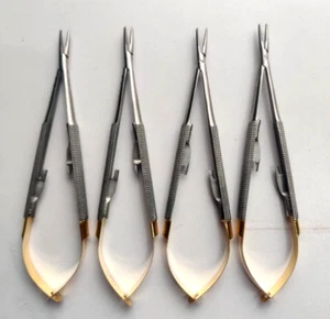 Hu-Friedy Castoviejo needle holder 14cm perma sharp 5.5 straight ; NH5020R - Imagen 1 de 5