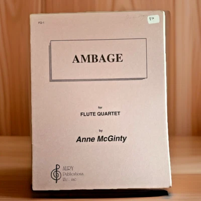 Ambage ~ Flute Quartet ~ Anne McGinty ~ Alry - Image 1 of 4