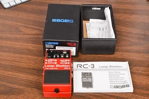 BOSS RC-3 LOOP STATION LOOPER GUITAR EFFECTS PEDAL - Picture 1 of 4