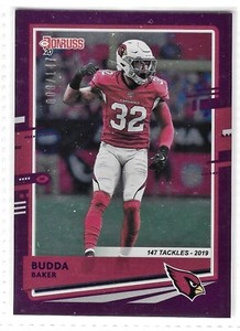 2020 Donruss Season Stat Line Budda Baker /147 Panini #25