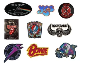 Classic Rock Patches - Brand New - Picture 1 of 20