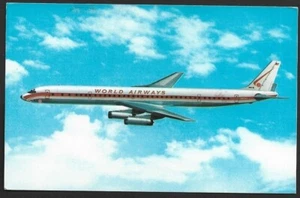 Postal PU de WORLD AIRWAYS - Imagen 1 de 2