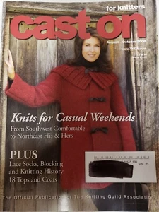 Cast On Magazine For Knitters August - October 2008 - Picture 1 of 1