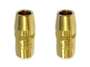 2-PK N-5818B Nozzle Centerfire Large 5/8", 1/8" Recess W D-1 For Bernard Mig Gun - Picture 1 of 1