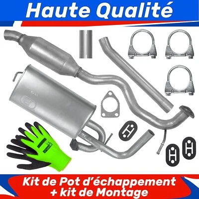 Kit de pot d'échappement pour Mitsubishi ASX 1 I GA_W_ SUV 1.8 DI-D (ab 2010) - Photo 1/4