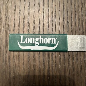 Boxcutter Razor Knife Vintage Promotional Advertising Longhorn Tobacco (No Blade - Picture 1 of 4