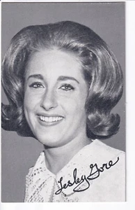 Lesley Gore Arcade-Karte Reklametafel Vintage 1960er Ära - tolle Form! - Bild 1 von 2