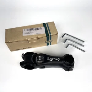 Lerway 25,4mm MTB Fahrrad Lenker Mountainbike Rennrad verstellbarer Vorbau Riser - Bild 1 von 10
