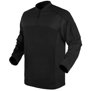 Condor 101206 Trident Battle Top Long Sleeve Combat Hook Loop Quarter Zip Shirt - Picture 1 of 4