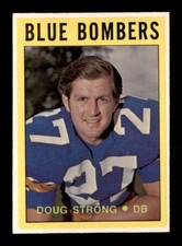 1972 O-Pee-Chee CFL #106 Doug Strong   NM/NM+ X2942732
