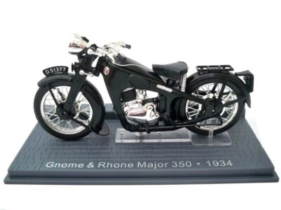 1/24 motorcycle Gnome Rhone MAJOR 350 alloy motorcycle model classic ornament - Image 1 of 4