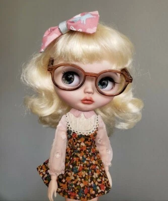 Óculos de sol redondos boneca Blythe óculos de boneca Blythe boneca BJD 1/6 - Imagem 1 de 4