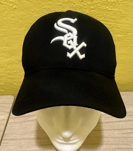 Cappello Chicago White Sox berretto cinturino posteriore uomo MLB baseball outdoor berretto nero - Foto 1 di 8