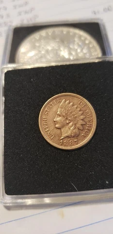 1887 Indian Head Penny - Beauty! Cover