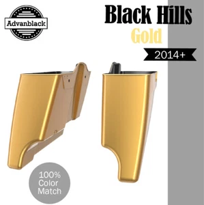 Alforja estirada Advanblack BLACK HILLS GOLD Fit 14+ Harley Street Road Glide - Imagen 1 de 10