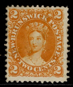 CANADA - New Brunswick QV SG10, 2c orange, M MINT. Cat £38. - Picture 1 of 1