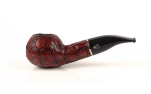 PIPA SAVINELLI ALLIGATOR MARRONE 320 KS 6/9mm AUTHOR SEMICURVA MADE IN ITALY - Foto 1 di 3