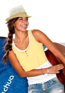 NEU - AJC - GR. 46 - 2 x Tops weiß & gelb Sport Freizeit Tanz Fitness - Bild 1 von 1