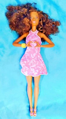 Barbie Doll Nikki Light Up Heart & Purple Dress - 2016 Nice! - Image 1 of 4