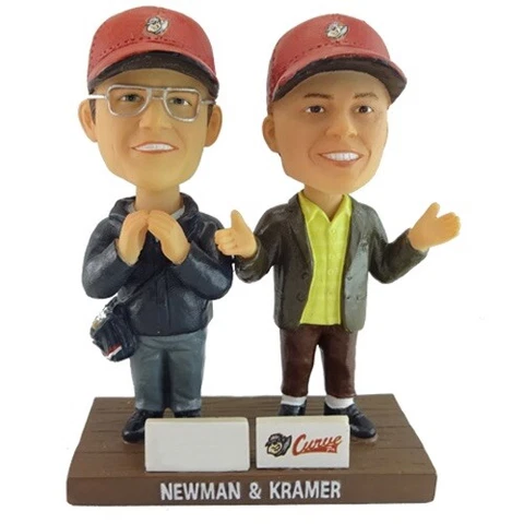 Altoona Curve Newman Kramer Bobblehead Seinfeld Pirates SGA Cover
