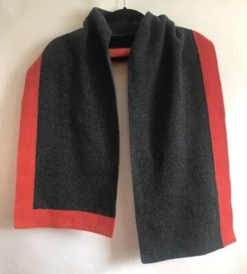 GAP 100% Lambswool Winter Scarf Multi Stripes Modern 54023 Men Women - Image 1 of 4