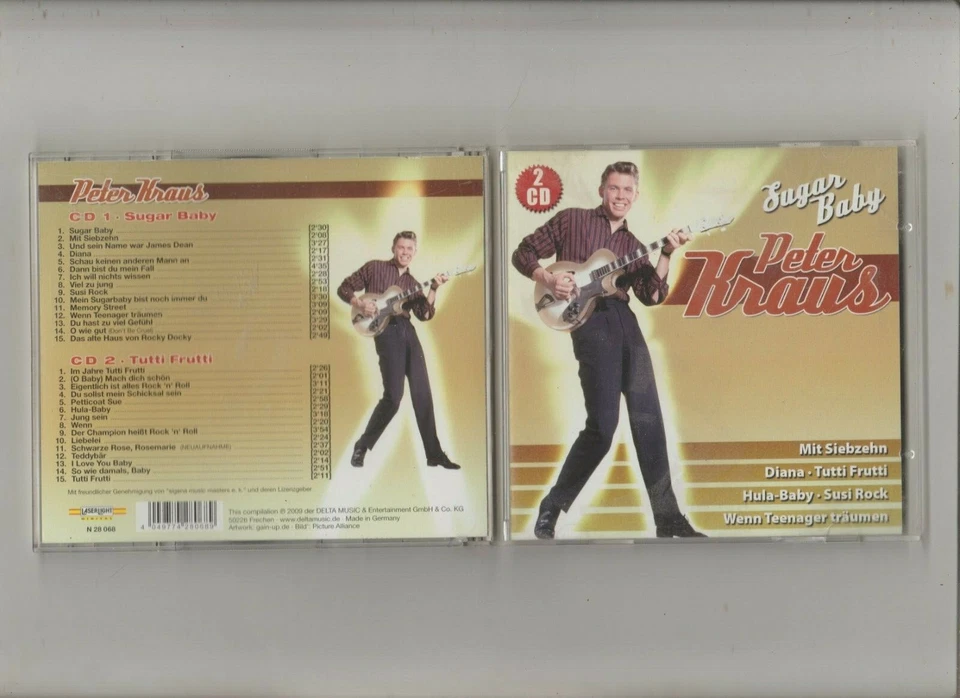 CD Peter Kraus - Sugar Baby (Doppel-CD) - Bild 1 von 1