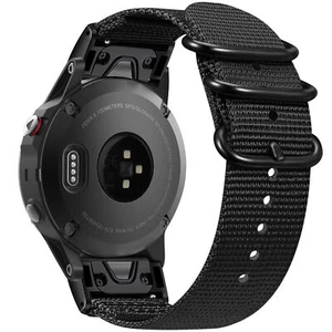 Pulsera de repuesto con correa deportiva de nailon tejida suave Garmin Fenix 5 Plus - Imagen 1 de 12