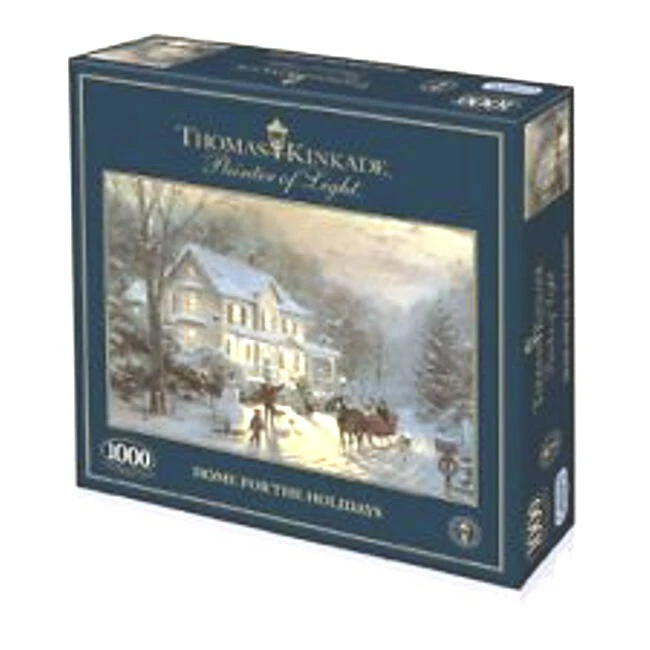 Jigsaw Puzzle Thomas Kinkade Home For The Holidays 1000 Pieces NEW Gibsons - Image 1 of 1