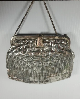 Whiting Davis Mesh Purse Vintage Art Deco (T) - Image 1 of 4
