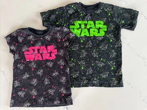 Star Wars Disney T-shirt Size 5/6- Set Of Two! - Picture 1 of 5
