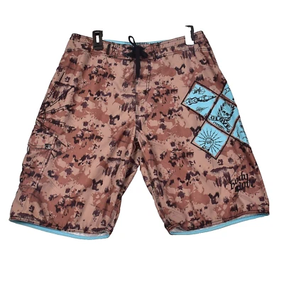 Body Glove Board Shorts Para Hombres 34 Camuflaje Playa Hawaiano Aire Libre Bañador Foto 1 de 4
