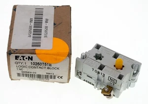 EATON CUTLER HAMMER 10250T51E 1 NC LOGIC Contact Block T51E - Picture 1 of 1