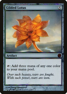 Gilded Lotus FOIL From the Vault: Twenty NM Artifact Mythic Rare CARD ABUGames