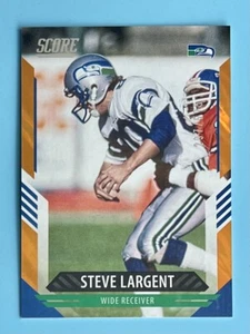 2021 Score Steve Largent Orange Parallel /575 Seattle Seahawks #274 - Picture 1 of 2