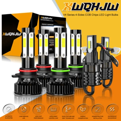 Para BMW 325i 325is 1988-1989 6X Bombilla Faro Alto Bajo + Kit Luz Antiniebla Foto 1 de 4