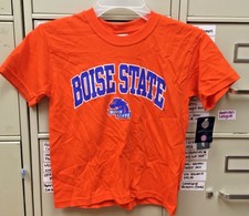 NCAA BOISE STATE BRONCOS YOUTH SHORT SLEEVE SHIRT SIZE XLARGE NEW