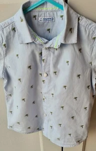 Shirt. Boys Designer Shirt By Mayoral Age 2 - Picture 1 of 7