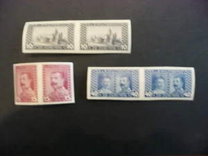 BOSNIA - Scott B13-B15 - VF MH imperforate pairs BUY IT NOW $25.99 SALE - Picture 1 of 8