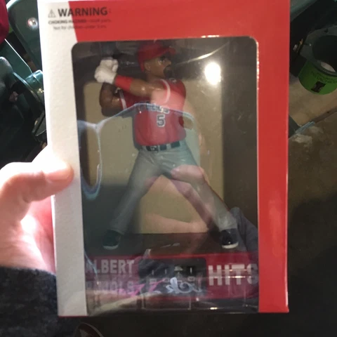 In Hand Albert Pujols Countdown to 3000 Angels Action Figure SGA 4/6/18 Ohtani Cover