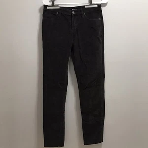 Buffalo David Bitton Supreme Skinny MidRise Stretch Corduroy Jeans Gray 6/28 - Picture 1 of 9