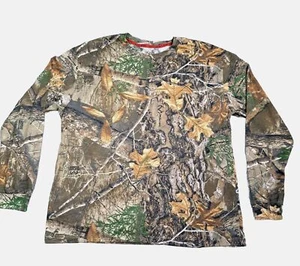 Realtree Edge Scent Control Men's Size XL (46-48) Long Sleeve Camouflage Shirt - Picture 1 of 12