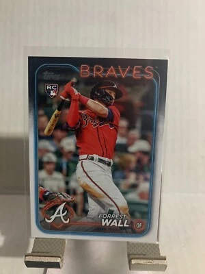 2024 Topps Series 2 Forrest Wall Rookie #391 Atlanta Braves RC - Image 1 of 2