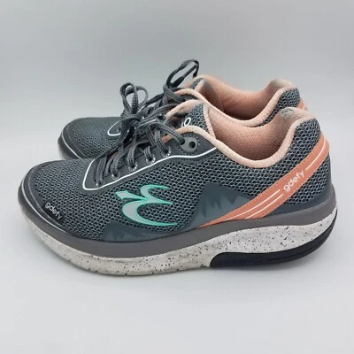 Zapatos GDEFY Gravity Defyer Mighty Walk Gris Salmón Para Mujer 7.5 TB9024FGP-M Foto 1 de 4