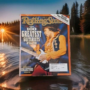 Rolling Stone Magazine Greatest Guitarists Eddie Van Halen Jimi Hendrix 2003 - Picture 1 of 23