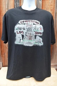 Vintage 90s 1995 Concrete Washington Logger Days Logging Northwest XL - Picture 1 of 3