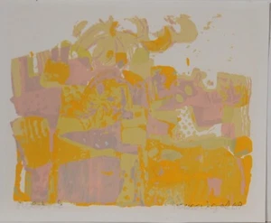 Peter Tomschiczek /Siebdruck / sehr selten !!/handsigniert /1969 - Picture 1 of 2