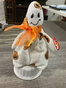 TY BEANIE BABIES GHOULISH GHOST - Picture 1 of 5